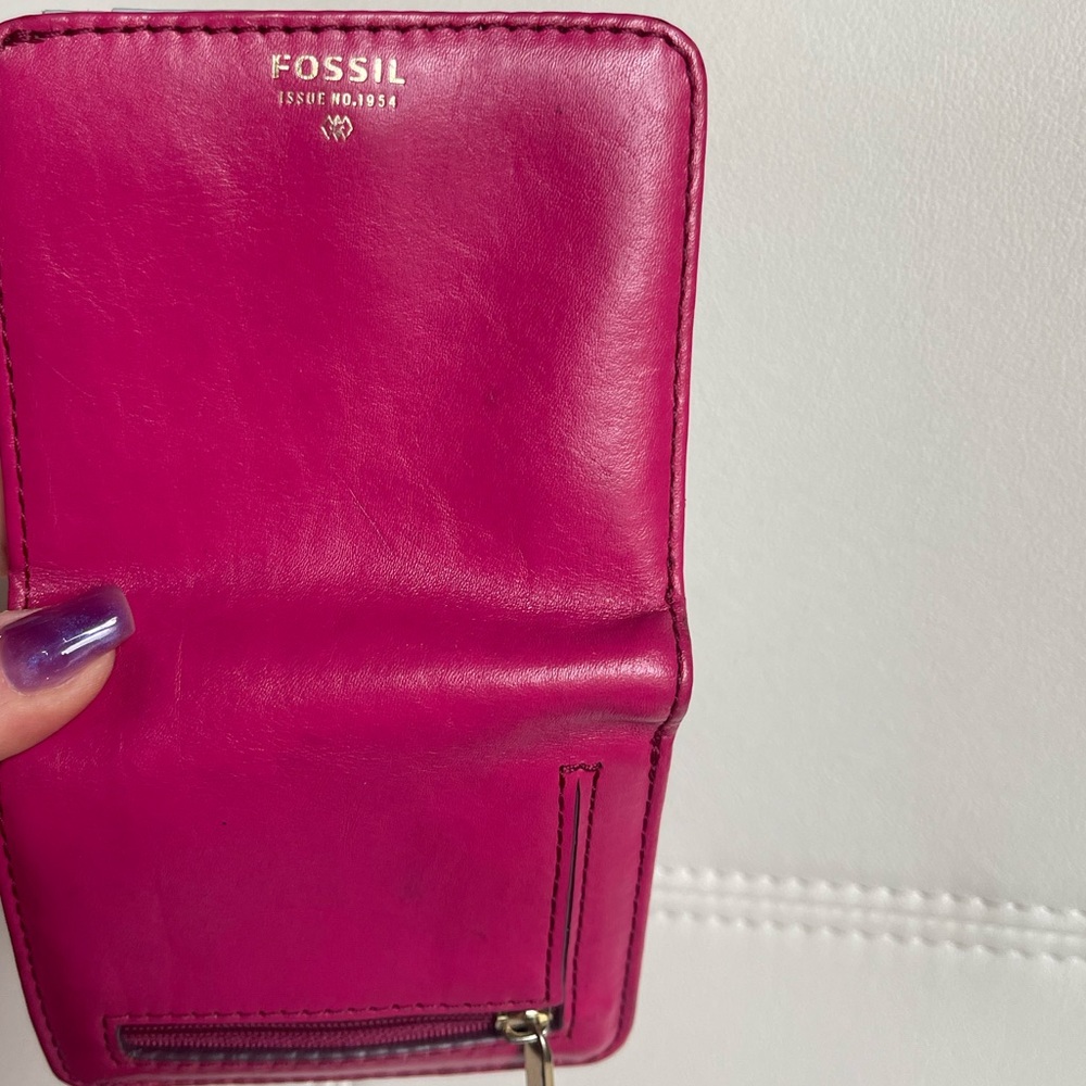 Fossil bi-fold mini wallet vintage